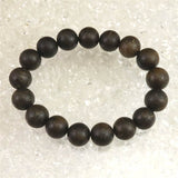 沈香 Aグレード 12mm玉ブレスレット 証明書付 19.7g (ID:49319)