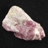 ピンクトルマリン入り水晶 47mm原石 33.8g (ID:49391)