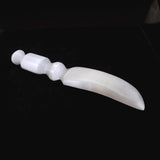 メキシコ産 キャッツアイセレナイト 24cmナイフ 286g (ID:49439)