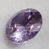 キュービックジルコニア CZ  30mm ラウンドカット ルース ラベンダー (ID:49496)