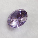 キュービックジルコニア CZ  30mm ラウンドカット ルース ラベンダー (ID:49496)