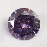 キュービックジルコニア CZ  30mm ラウンドカット ルース ラベンダー (ID:49496)