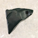 出雲碧玉 出雲石  22mm 磨き ペンダントトップ ディレクトリカード付 3.4g (ID:49811)