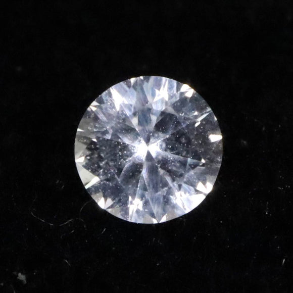 ロシア産 フェナカイト 3.3mmラウンドカット ルース 0.14ct (ID:49860)