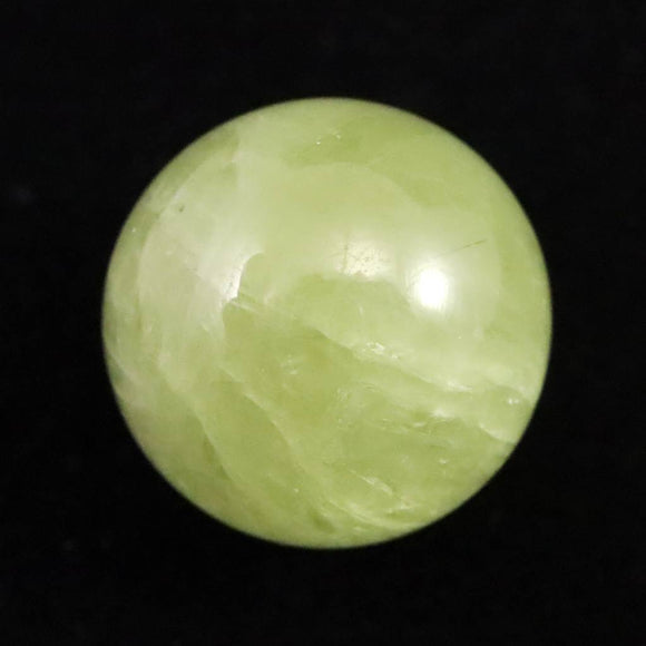 グリーンクンツァイト ヒデナイト 18.5mmスフィア 丸玉 10.4g (ID:50000)