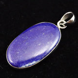 ラピスラズリ 3A  28mmペアシェイプ  ペンダントトップ 6.2g  (ID:50396)