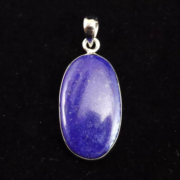 ラピスラズリ 3A  28mmペアシェイプ  ペンダントトップ 6.2g  (ID:50396)