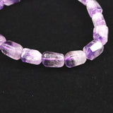 スーパーセブン 原石ラフカット ブレスレット 15.7g (ID:50427)