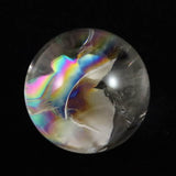 アイリスクォーツ レインボー水晶　31mmスフィア 水晶玉 41.0g (ID:50487)