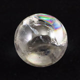 アイリスクォーツ レインボー水晶　31mmスフィア 水晶玉 41.0g (ID:50487)