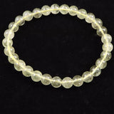 リビアングラス　6.5mm玉 ブレスレット 9.0g (ID:50580)