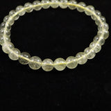 リビアングラス　6.5mm玉 ブレスレット 9.0g (ID:50580)