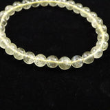 リビアングラス　6.5mm玉 ブレスレット 9.0g (ID:50580)