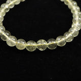 リビアングラス　6.5mm玉 ブレスレット 9.0g (ID:50580)