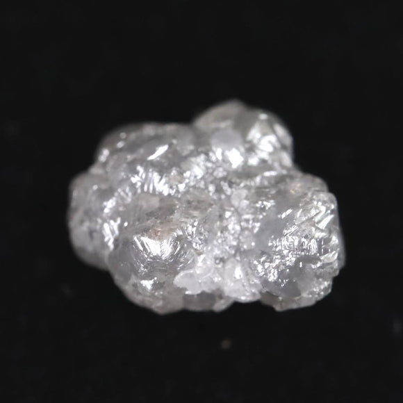 天然 ダイヤモンド ホワイト グレー　7.4ｍｍ原石  1.45ct (ID:50645)