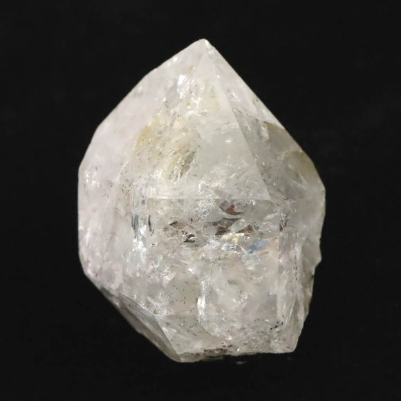 米国NY州産 ハーキマーダイヤモンド 27mm原石 レコードキーパー  エレスチャル  10.99g (ID:50649)