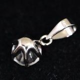 ホワイトトパーズ 5mmラウンド ペンダントトップ　Pt900  0.64ct　type.C (ID:50862)