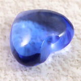 H&E社 シベリアンブルークォーツ 15mm ハート 2.5g (ID:50902)