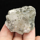 ロシア産 フェナカイト 39mm原石  鑑別書付 45.45g (ID:51053)