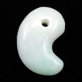 糸魚川翡翠  ヒスイ 小滝産 薄緑 22mm勾玉 ディレクトリカード付 5.06g (ID:51175)