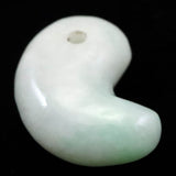 糸魚川翡翠  ヒスイ 小滝産 薄緑 22mm勾玉 ディレクトリカード付 5.06g (ID:51175)