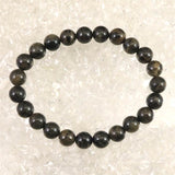 ノルウェー産 フェナカイト 8mm玉ブレスレット ディレクトリカード付 18.2g (ID:51183)