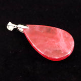 ブラジル産 ロードナイト(4A) 　34mmペアシェイプ　ペンダントトップ　7.4ｇ (ID:51184)