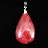 ブラジル産 ロードナイト(4A) 　34mmペアシェイプ　ペンダントトップ　7.4ｇ (ID:51184)