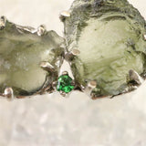 モルダバイト 原石 ペンダントトップ  7.82g (ID:51348)