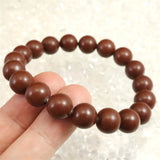 H&E社 セドナライト セドナストーン 10mm玉ブレスレット 証明書付 28.5g　 (ID:51547)