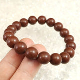 H&E社 セドナライト セドナストーン 10mm玉ブレスレット 証明書付 28.5g　 (ID:51547)