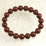 H&E社 セドナライト セドナストーン 10mm玉ブレスレット 証明書付 28.5g　 (ID:51547)