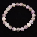 H&E社 オーラライト23（AZOZEO) 8mm玉ブレスレット 証明書付 16.9g (ID:51567)