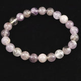 H&E社 オーラライト23（AZOZEO) 8mm玉ブレスレット 証明書付 16.9g (ID:51567)