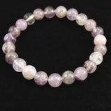 H&E社 オーラライト23（AZOZEO) 8mm玉ブレスレット 証明書付 16.9g (ID:51567)