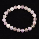 H&E社 オーラライト23（AZOZEO) 8mm玉ブレスレット 証明書付 16.9g (ID:51567)