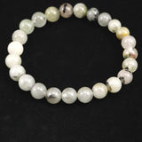 ブラジル産 フェナカイト AAAA　8mm玉ブレスレット 鑑別書付 20.76g  (ID:52080)