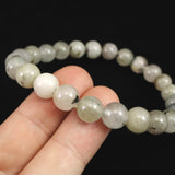 ブラジル産 フェナカイト AAAA　8mm玉ブレスレット 鑑別書付 20.76g  (ID:52080)