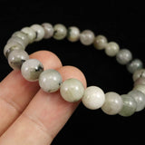 ブラジル産 フェナカイト AAAA　8mm玉ブレスレット 鑑別書付 20.76g  (ID:52080)