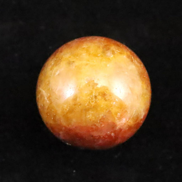 H&E社 ヒマラヤレッド アゼツライト(AZOZEO)  25mmスフィア 証明書付  21.3g (ID:52399)