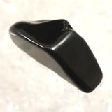 隠岐の島 黒曜石 21mm原石 磨き  ディレクトリカード付 2.7g (ID:52724)