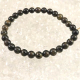 ノルウェー産 フェナカイト 6mm玉ブレスレット ディレクトリカード付 9.7g (ID:53069)