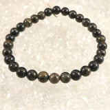 ノルウェー産 フェナカイト 6mm玉ブレスレット ディレクトリカード付 9.7g (ID:53069)