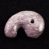 徳島県 アークナイト 33mm 勾玉 証明書付 13.8g (ID:53196)