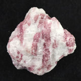 ピンクトルマリン入り水晶 41mm原石 32.7g (ID:53589)