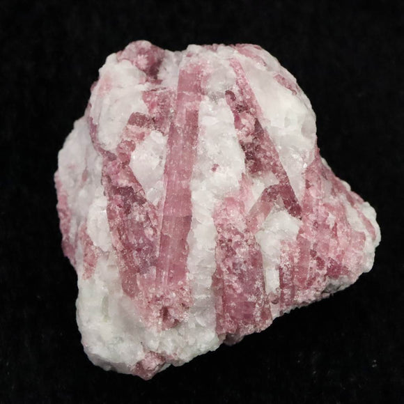 ピンクトルマリン入り水晶 41mm原石 32.7g (ID:53589)