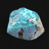 クリソコラ シャッタカイト  38mmタンブル 19.9g  (ID:53596)