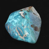 クリソコラ シャッタカイト  38mmタンブル 19.9g  (ID:53596)