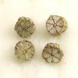 京都府亀岡市産　小紋桜石 4個セット 現品 1.63g (ID:53858)