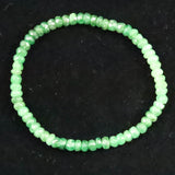 ツァボライトガーネット  4A  4.5mmボタンカット グラデーション ブレスレット 8.4ｇ  (ID:54005)